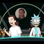 Science Fiction Cartoon Portrait on Canvas