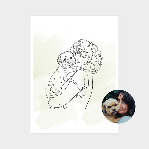 Line Art Portrait