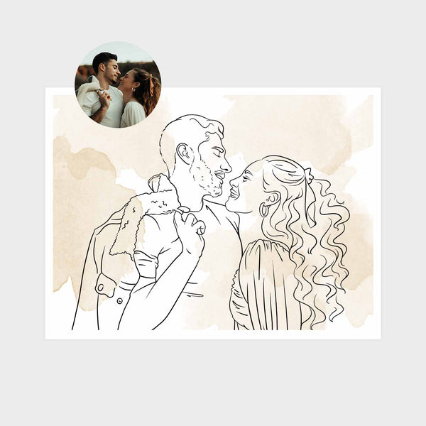 Line Art Portrait
