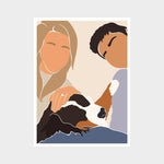 Faceless Minimalist Portrait
