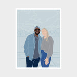 Faceless Minimalist Portrait