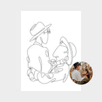 Line Art Portrait