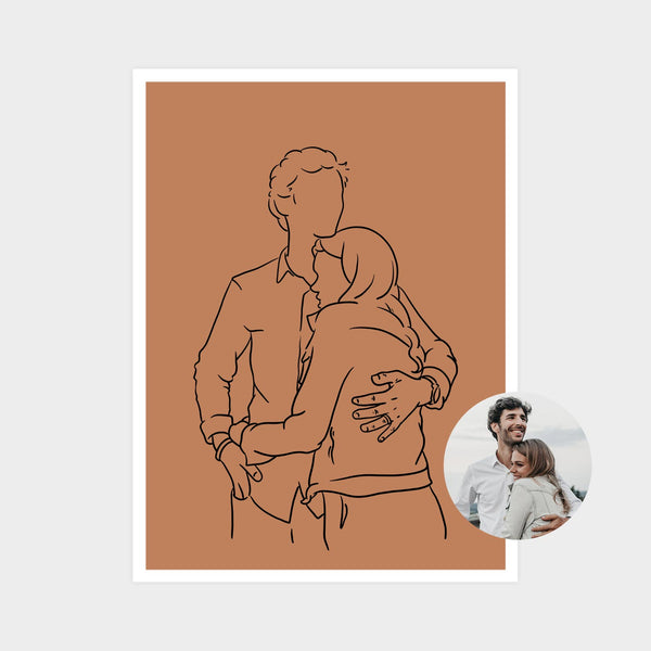 Line Art Portrait
