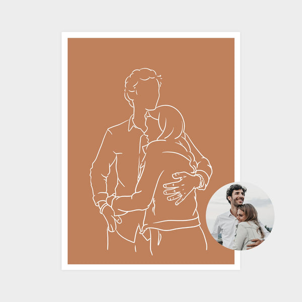 Line Art Portrait