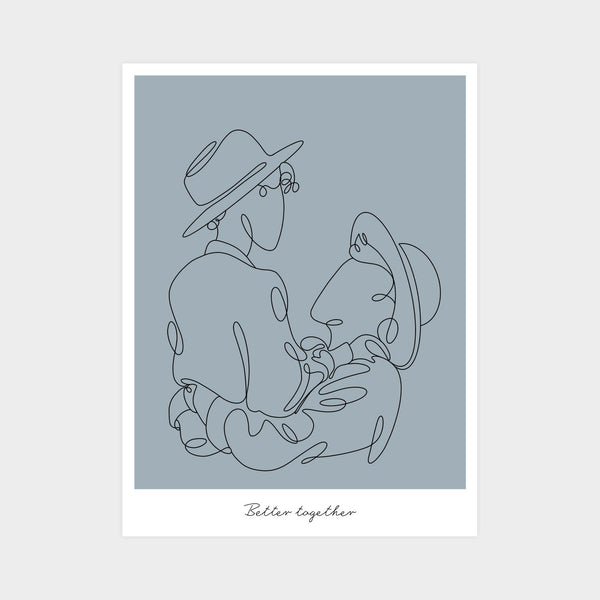 Line Art Portrait